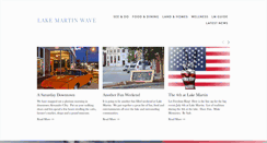 Desktop Screenshot of lakemartinwave.com